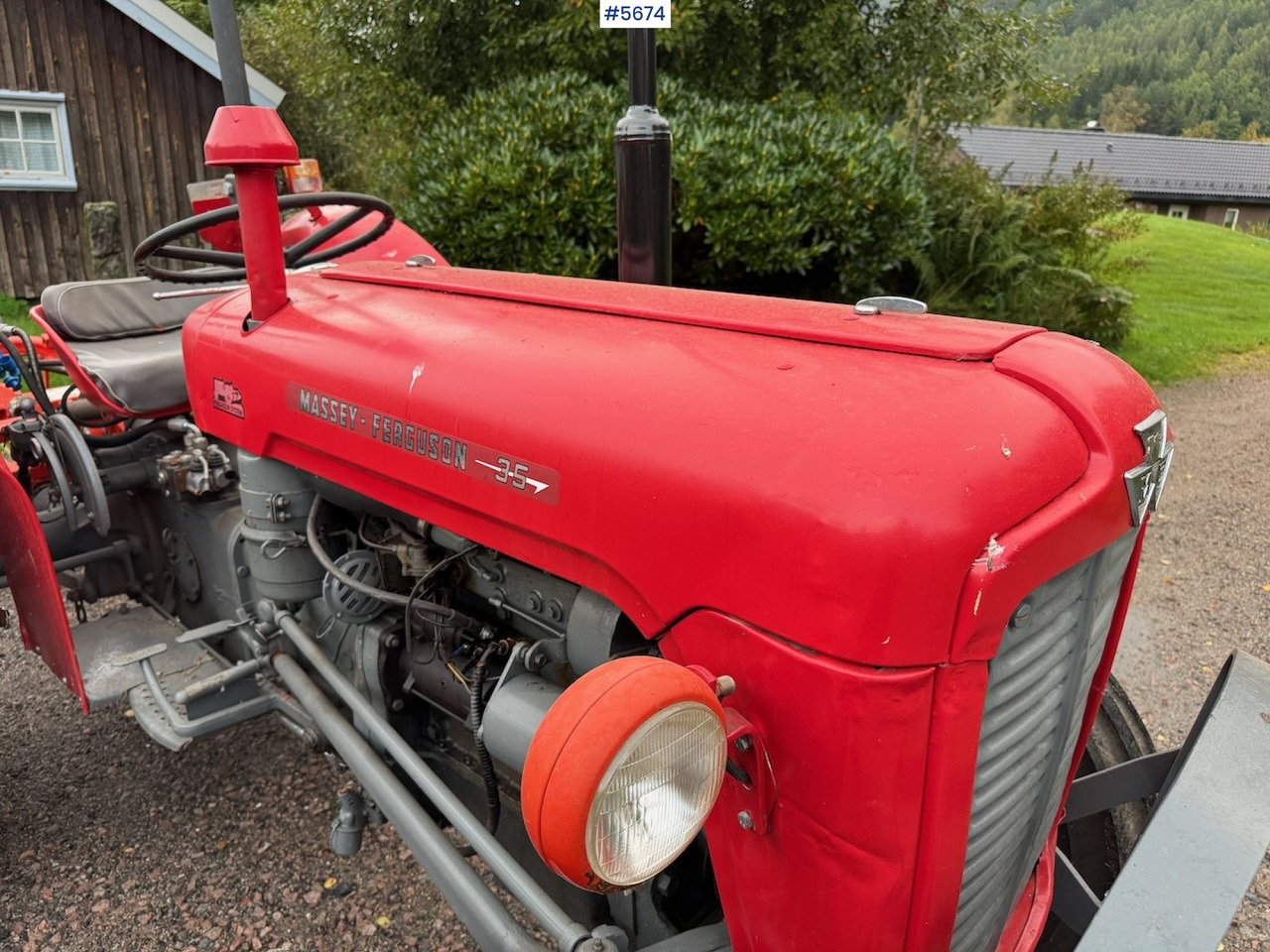 1961 Massey Ferguson 35 m/ litt utstyr - 拖拉机:图3 1961 Massey Ferguson 35 m/ litt utstyr - 拖拉机:图3