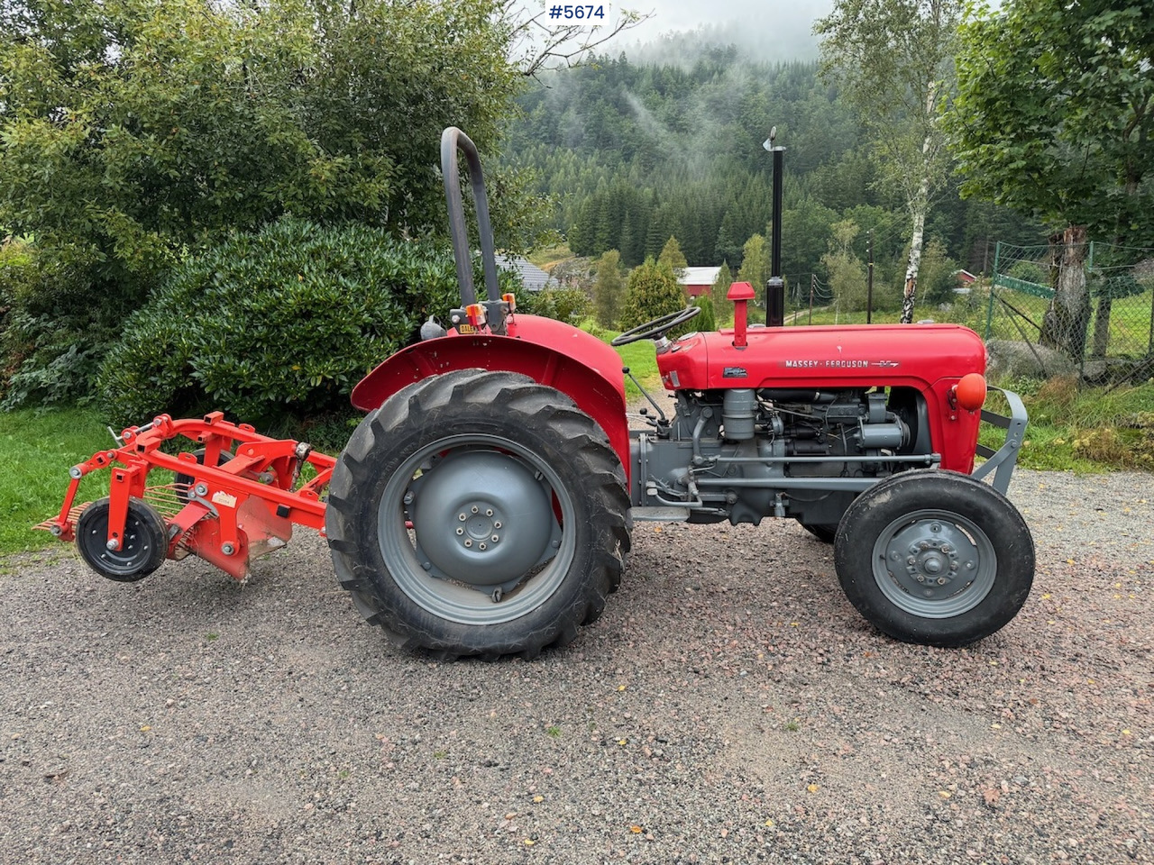 1961 Massey Ferguson 35 m/ litt utstyr - 拖拉机:图5 1961 Massey Ferguson 35 m/ litt utstyr - 拖拉机:图5