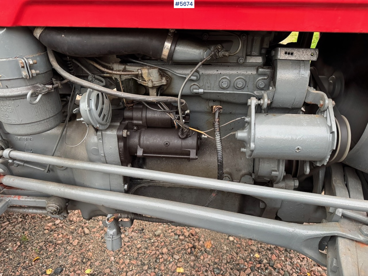 1961 Massey Ferguson 35 m/ litt utstyr - 拖拉机:图4 1961 Massey Ferguson 35 m/ litt utstyr - 拖拉机:图4