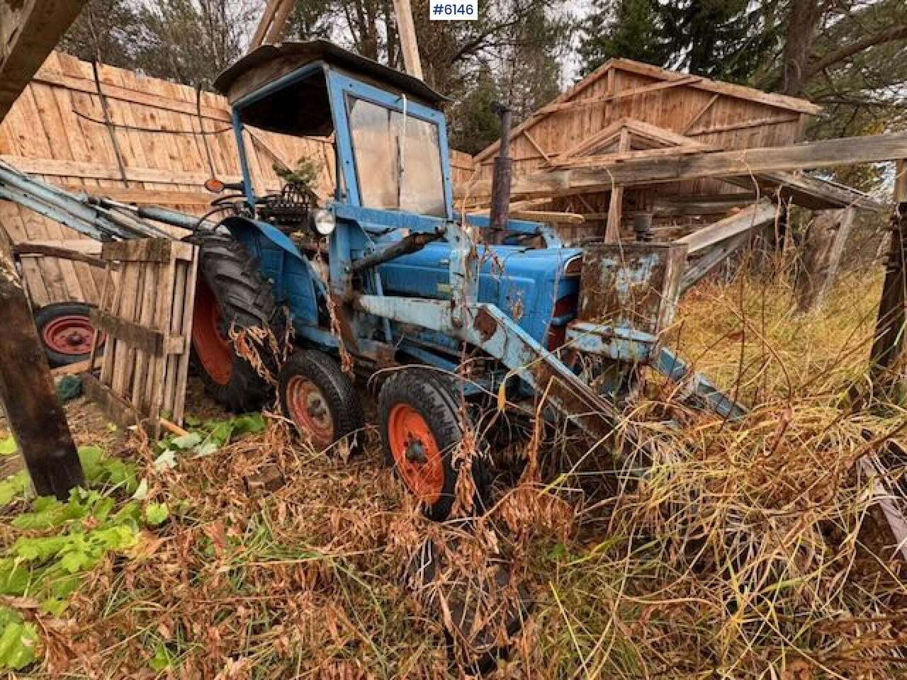 1962 Fordson Dexta with Hamjern backhoe attachment - 拖拉机:图2 1962 Fordson Dexta with Hamjern backhoe attachment - 拖拉机:图2