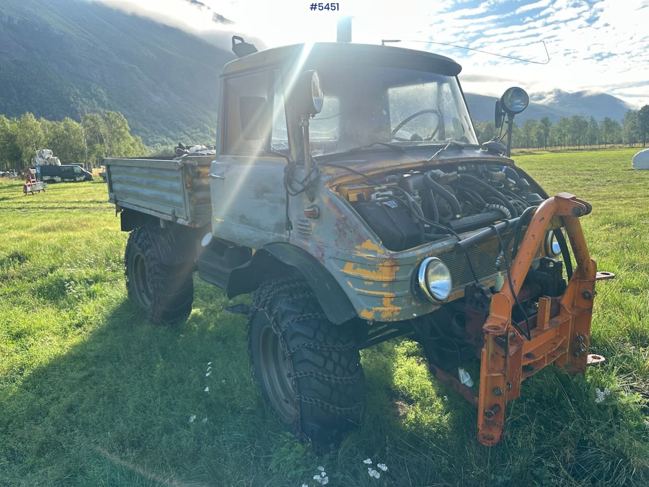 1967 Mercedes-Benz Unimog 406 - 栏板式/ 平板卡车:图1 1967 Mercedes-Benz Unimog 406 - 栏板式/ 平板卡车:图1