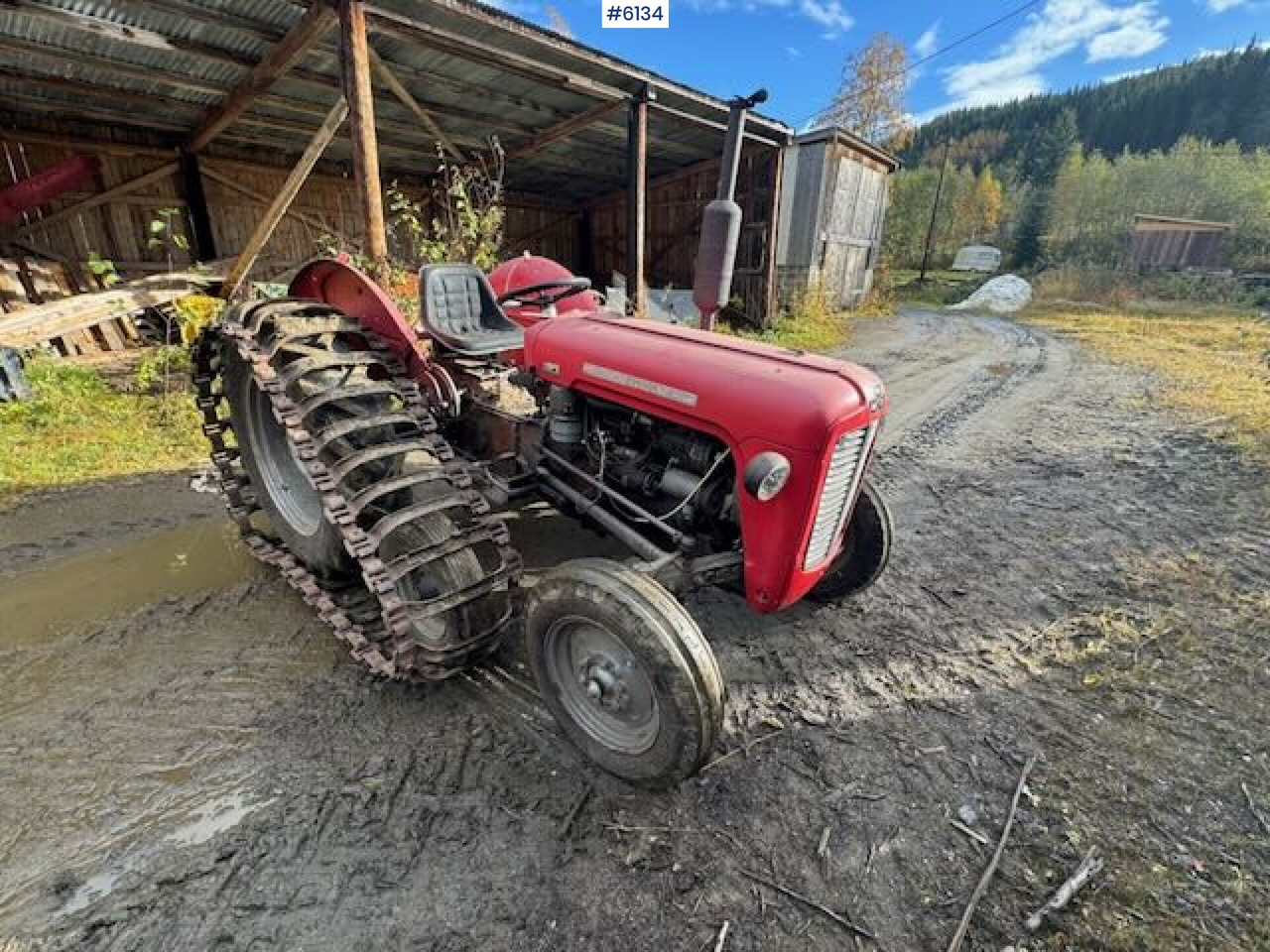 1973 Massey Ferguson 35 with tracks. WATCH VIDEO! - 拖拉机:图5 1973 Massey Ferguson 35 with tracks. WATCH VIDEO! - 拖拉机:图5