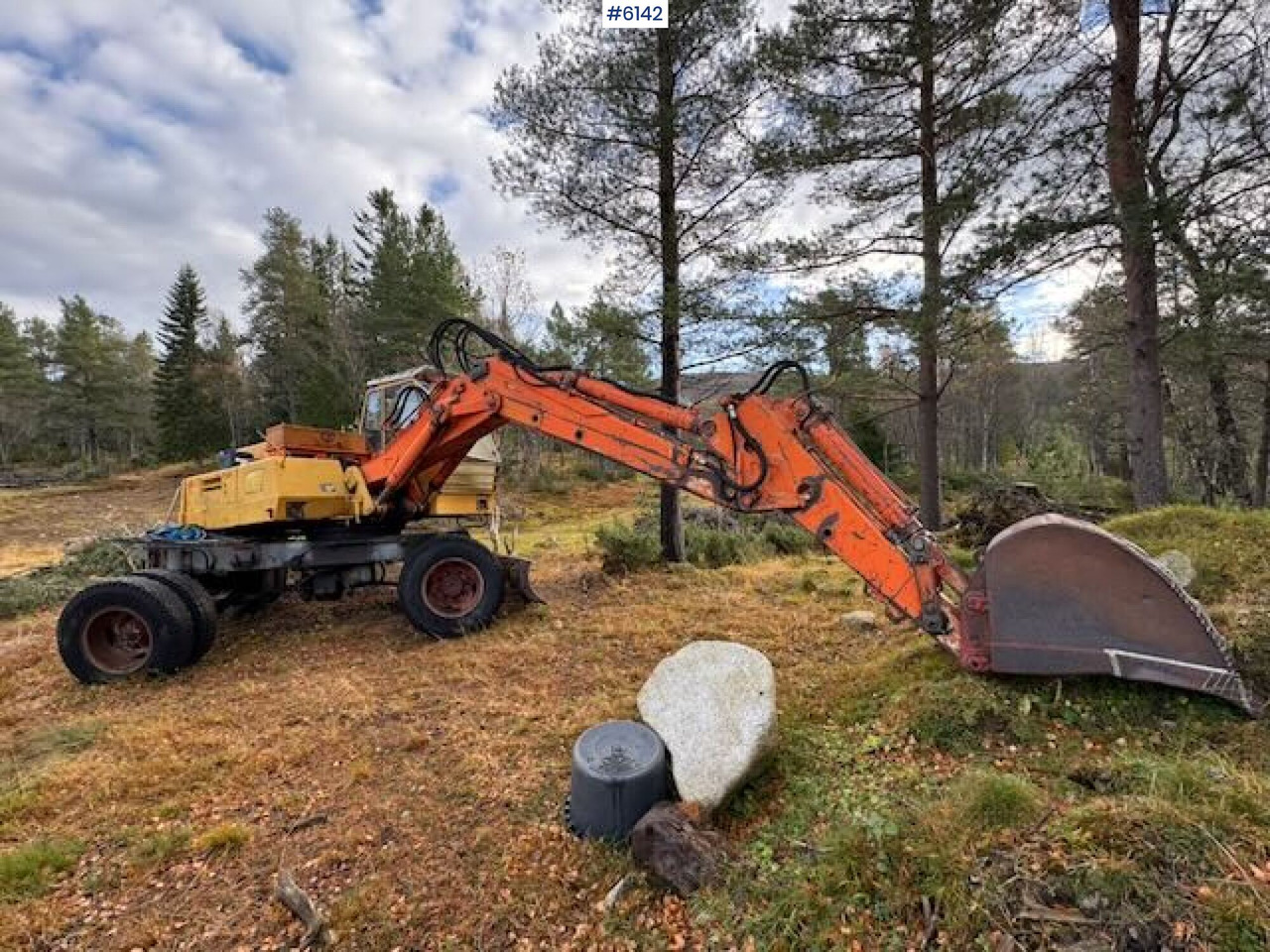1975 Atlas wheeled excavator. Repair project - 轮式装载机:图2 1975 Atlas wheeled excavator. Repair project - 轮式装载机:图2