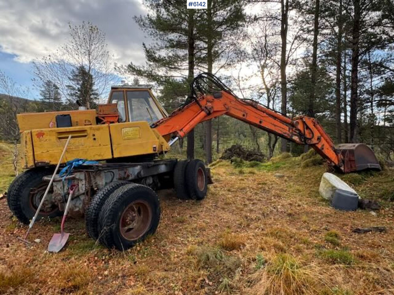 1975 Atlas wheeled excavator. Repair project - 轮式装载机:图1 1975 Atlas wheeled excavator. Repair project - 轮式装载机:图1