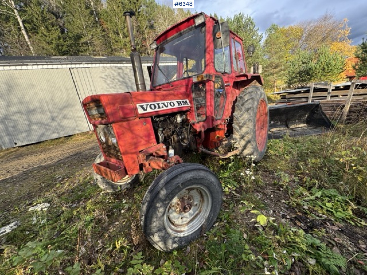 1976 Volvo BM 500 tractor. WATCH VIDEO! - 拖拉机:图2 1976 Volvo BM 500 tractor. WATCH VIDEO! - 拖拉机:图2