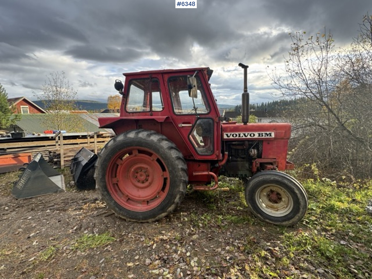 1976 Volvo BM 500 tractor. WATCH VIDEO! - 拖拉机:图4 1976 Volvo BM 500 tractor. WATCH VIDEO! - 拖拉机:图4