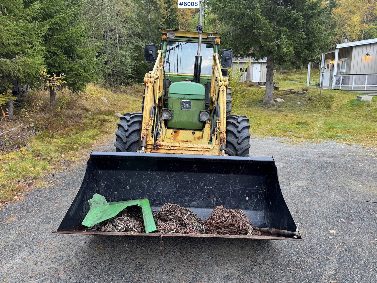 1977 John Deere 2030 w/ front loader, bucket and chains. - 拖拉机:图3 1977 John Deere 2030 w/ front loader, bucket and chains. - 拖拉机:图3