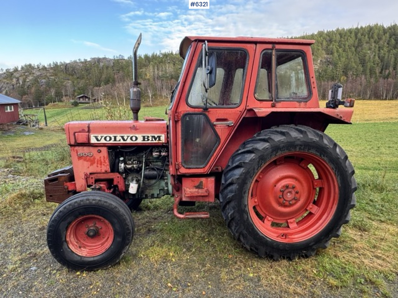 1977 Volvo BM 500 tractor - 拖拉机:图1 1977 Volvo BM 500 tractor - 拖拉机:图1