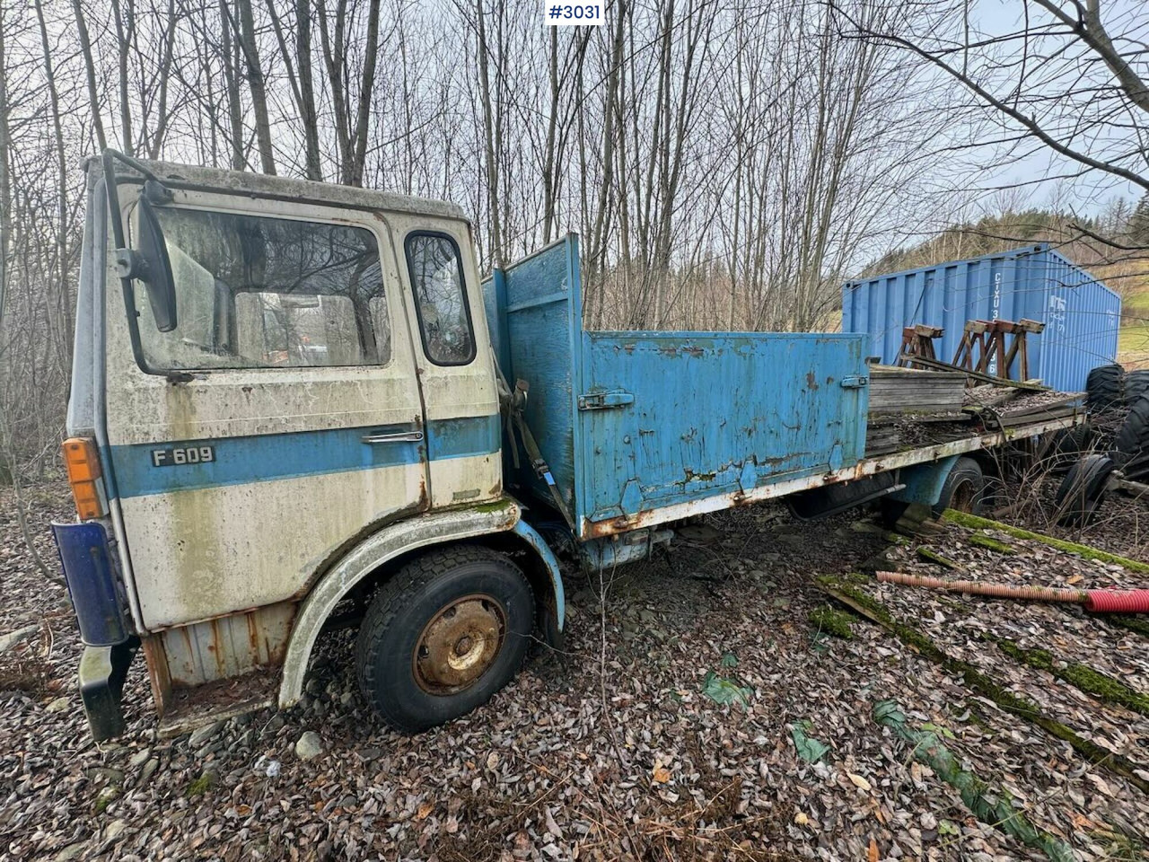 1978 Volvo F 609 flatbed truck - 栏板式/ 平板卡车:图3 1978 Volvo F 609 flatbed truck - 栏板式/ 平板卡车:图3