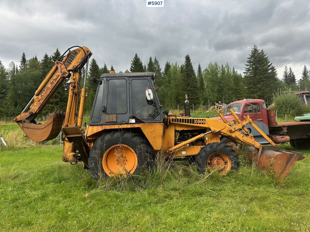 1979 CASE 580 backhoe. REP.OBJECT. WATCH VIDEO. - 拖拉机:图2 1979 CASE 580 backhoe. REP.OBJECT. WATCH VIDEO. - 拖拉机:图2