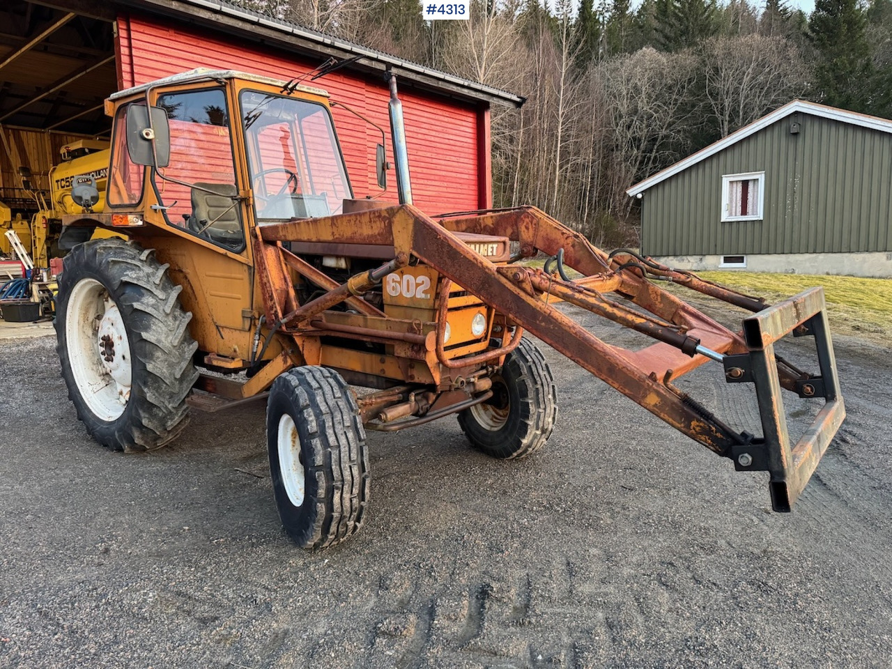 1980 Valmet 602 m/ frontlaster - 拖拉机:图3 1980 Valmet 602 m/ frontlaster - 拖拉机:图3