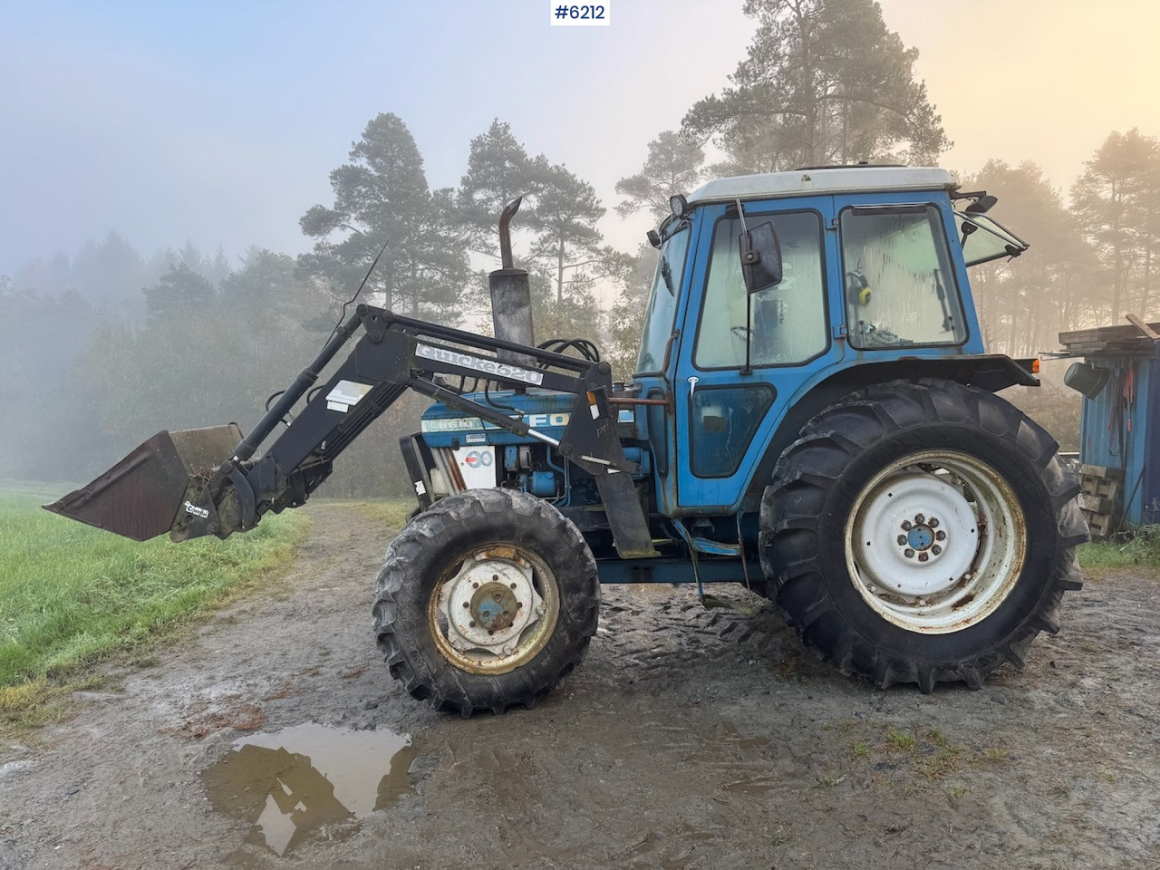 1982 Ford 5610 w/ front loader. - 拖拉机:图2 1982 Ford 5610 w/ front loader. - 拖拉机:图2