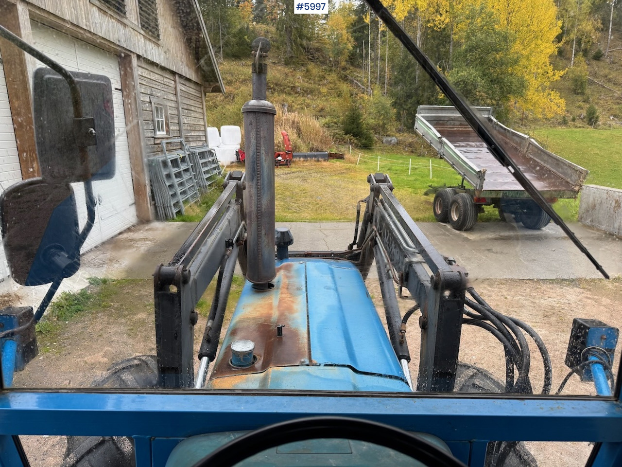 拖拉机 1983 Ford 5610 with Front Loader：图11