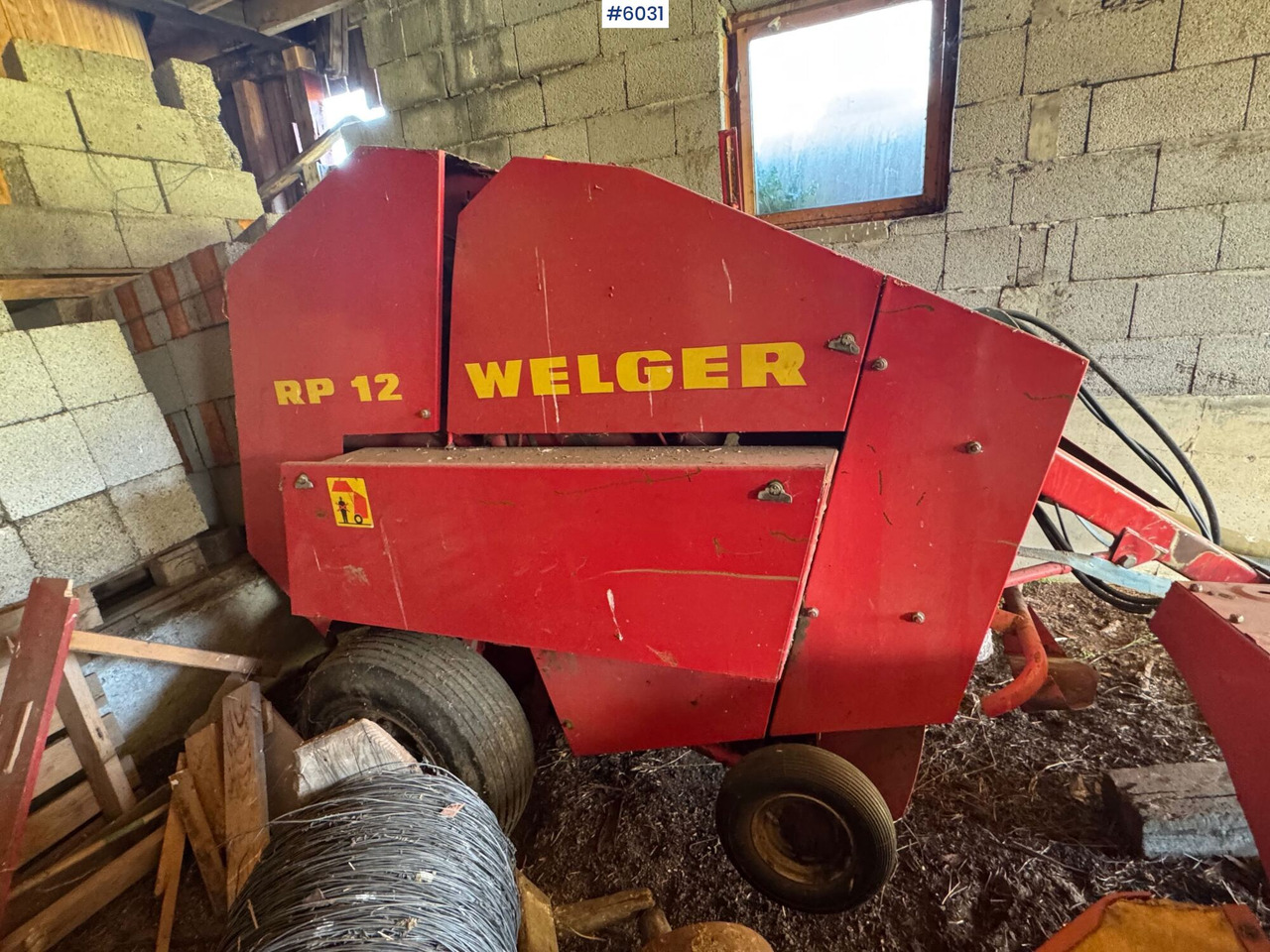 1983 Welger RP 12 round baler - 干草和饲料设备:图4 1983 Welger RP 12 round baler - 干草和饲料设备:图4