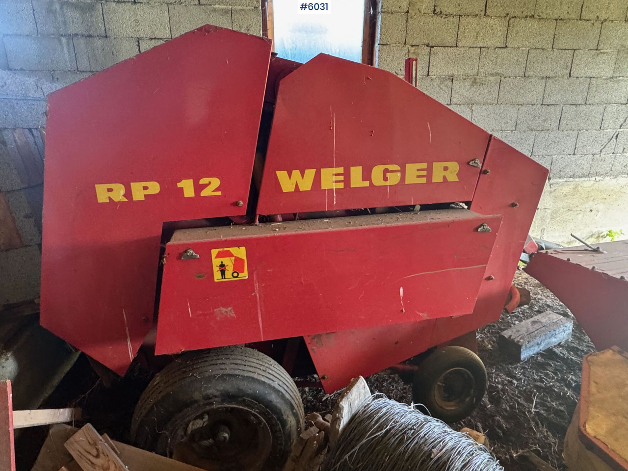 1983 Welger RP 12 round baler - 干草和饲料设备:图5 1983 Welger RP 12 round baler - 干草和饲料设备:图5