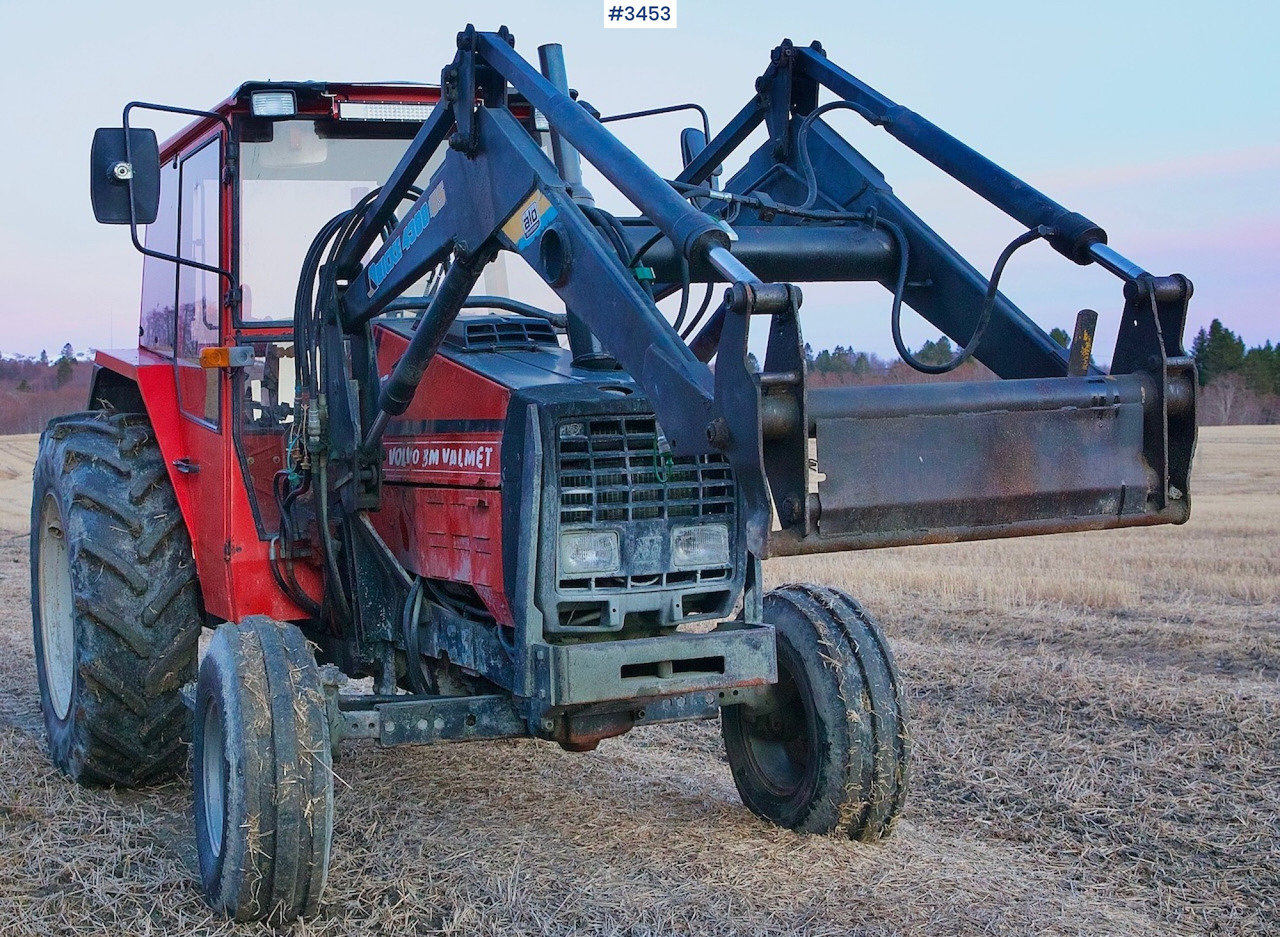 1984 Valmet 505 turbo w/ Front loader - 拖拉机:图1 1984 Valmet 505 turbo w/ Front loader - 拖拉机:图1