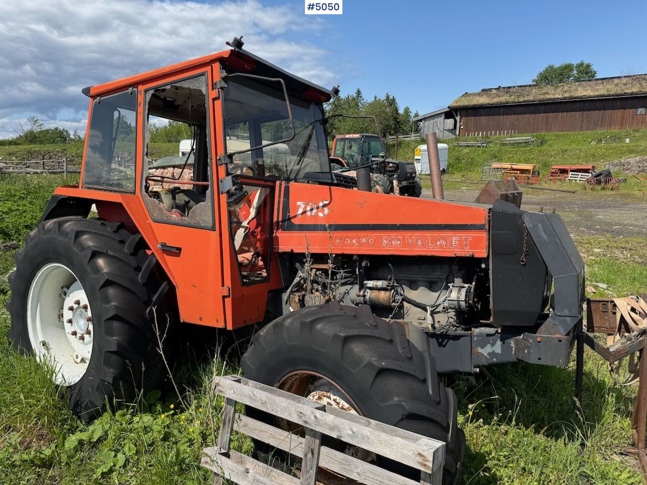 1985 Valmet 705 Turbo rep. Object - 拖拉机:图4 1985 Valmet 705 Turbo rep. Object - 拖拉机:图4