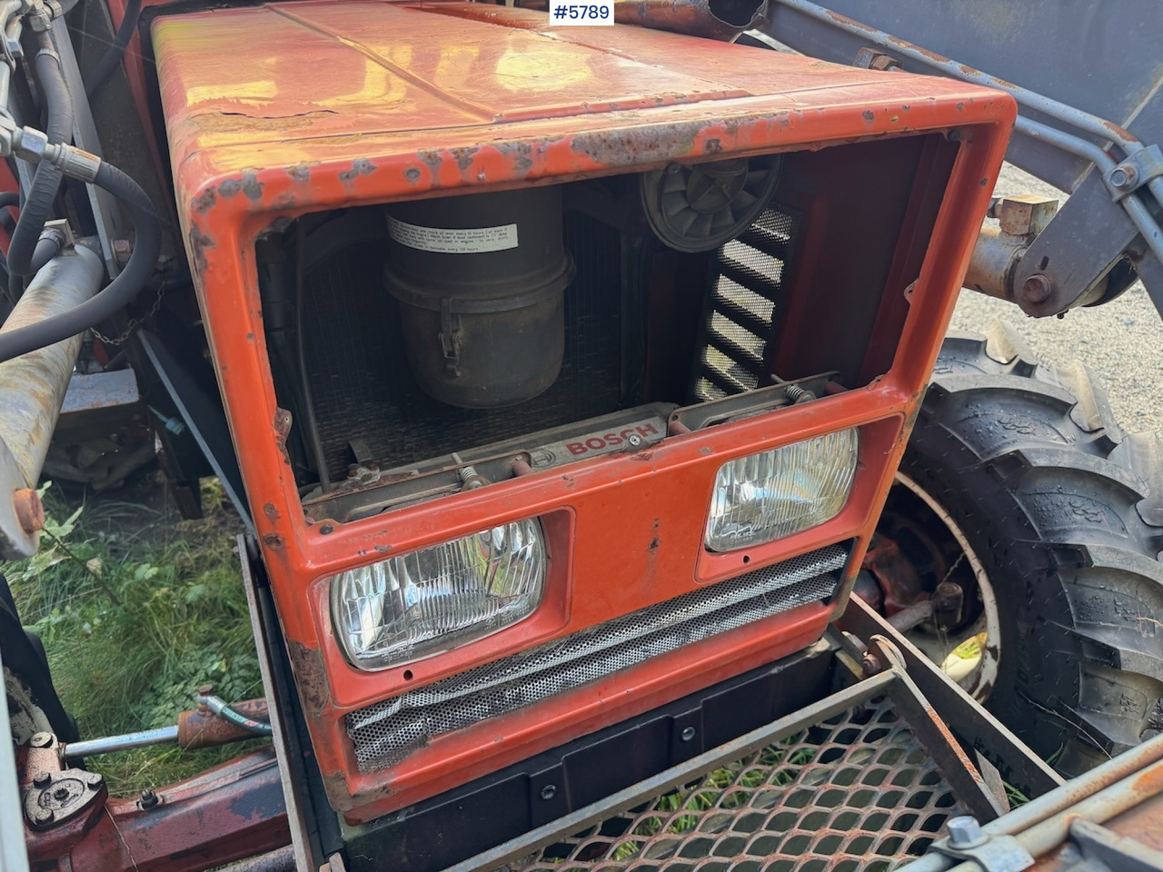 1986 Fiat 55-46 DT w/ front loader. - 拖拉机:图5 1986 Fiat 55-46 DT w/ front loader. - 拖拉机:图5