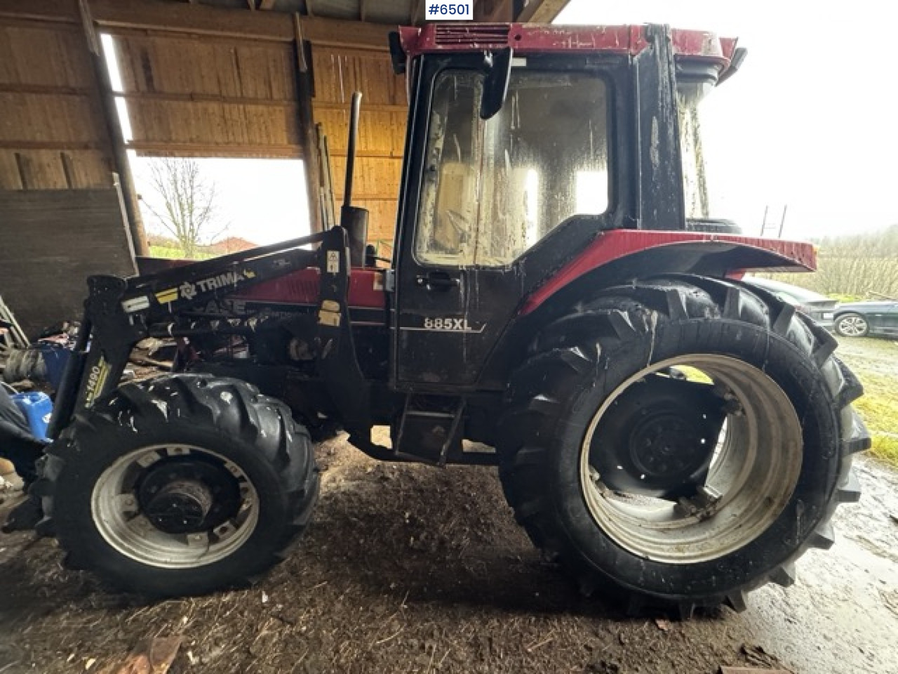 1987 Case IH 885XL tractor with Trima front loader - 拖拉机:图4 1987 Case IH 885XL tractor with Trima front loader - 拖拉机:图4