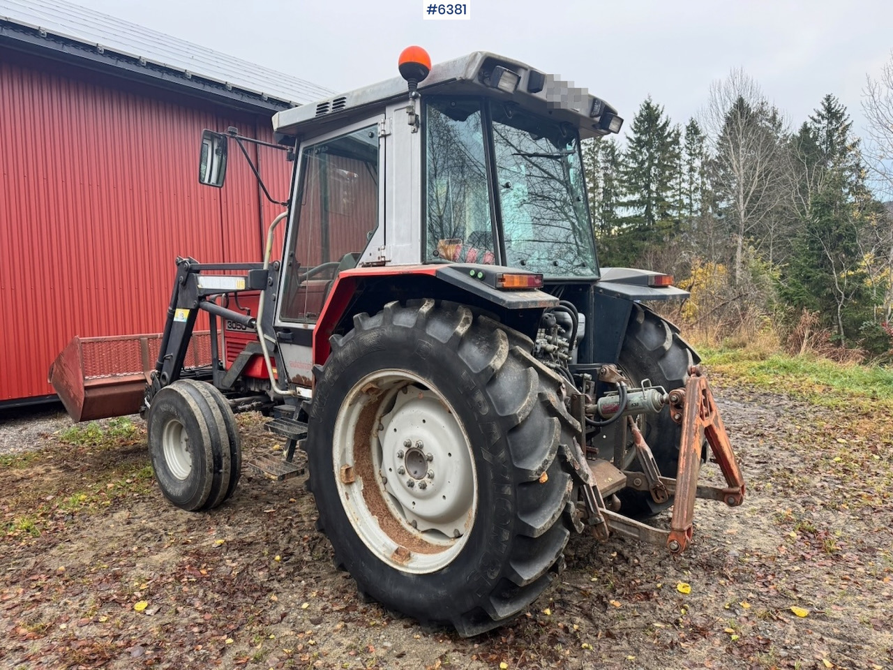 1987 Massey Ferguson 3050 w/ Front loader and twin wheels. - 拖拉机:图3 1987 Massey Ferguson 3050 w/ Front loader and twin wheels. - 拖拉机:图3
