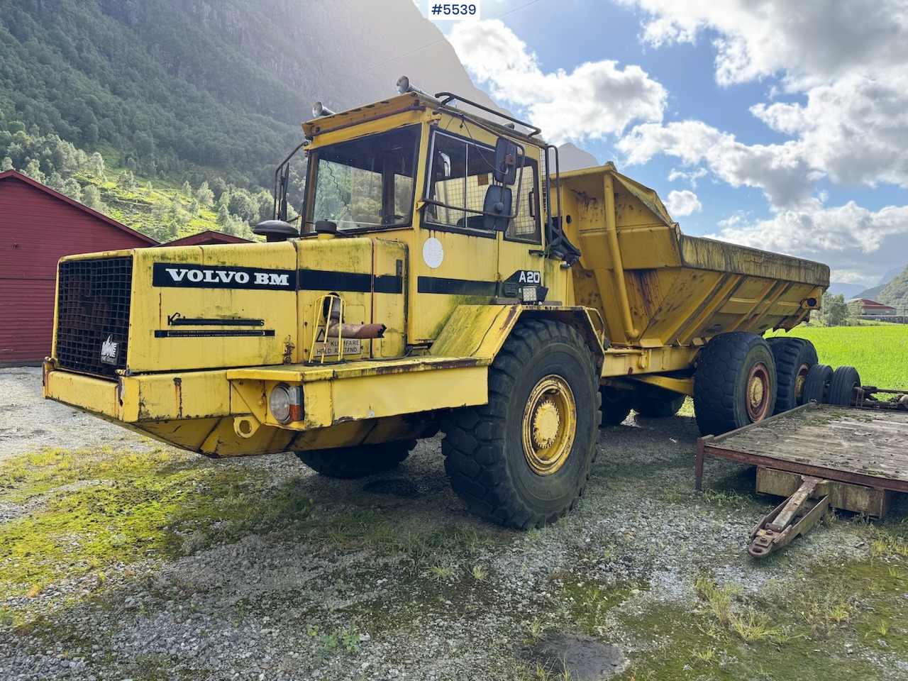1989 Volvo A 20 6x6. - 铰接式自卸车:图3 1989 Volvo A 20 6x6. - 铰接式自卸车:图3