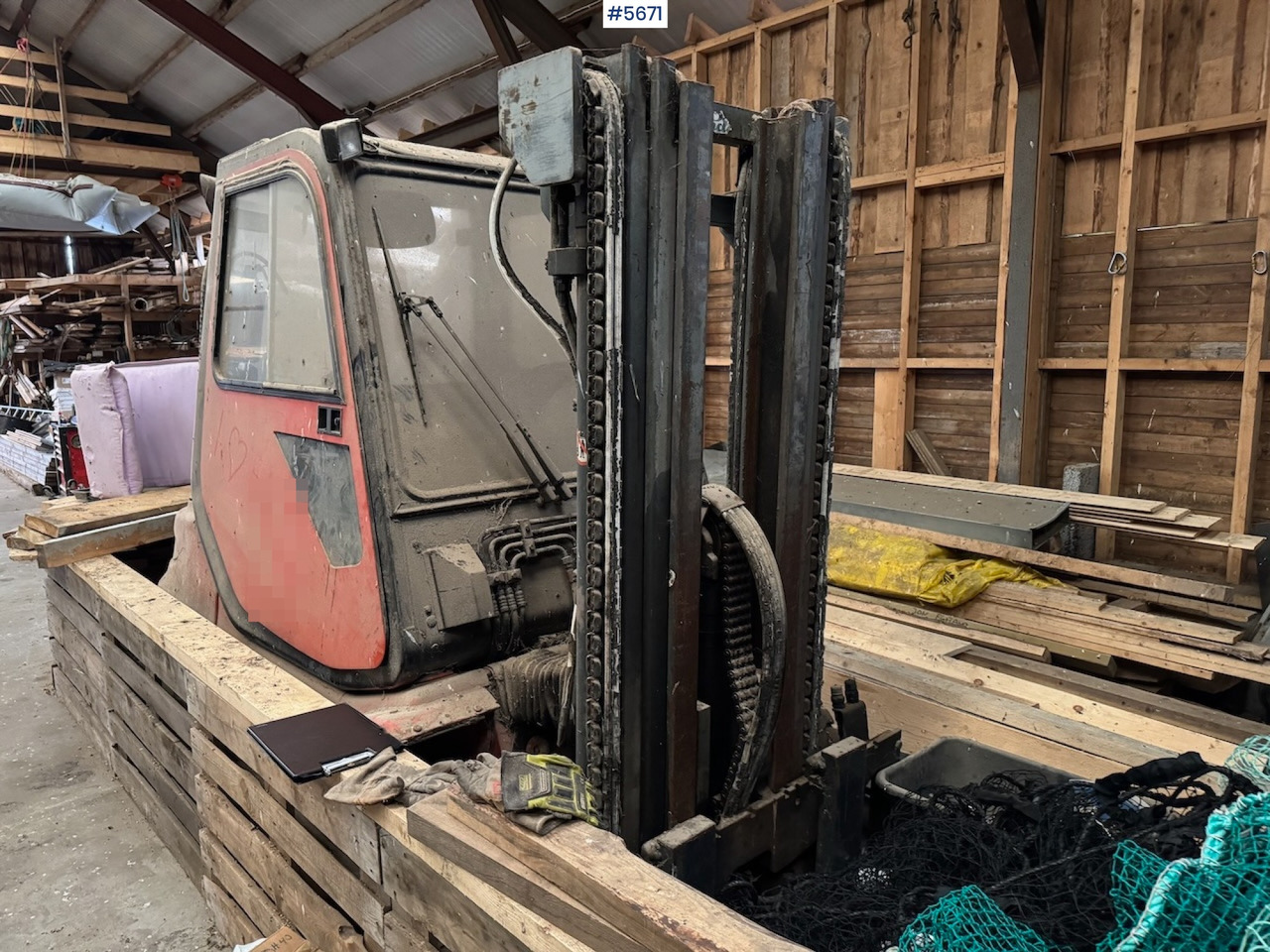 1991 Linde H-40 D. - 叉车:图4 1991 Linde H-40 D. - 叉车:图4