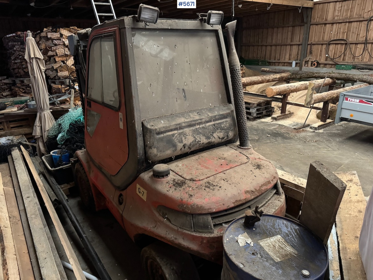 1991 Linde H-40 D. - 叉车:图3 1991 Linde H-40 D. - 叉车:图3