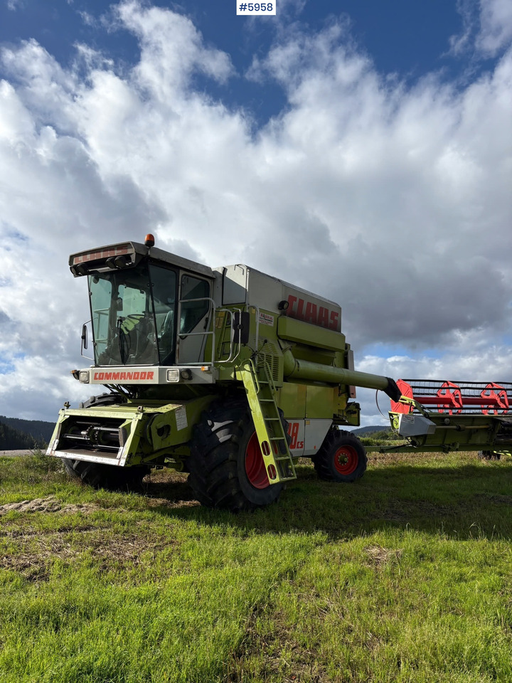 1993 Claas Commandor 228 CS - 联合收割机:图1 1993 Claas Commandor 228 CS - 联合收割机:图1
