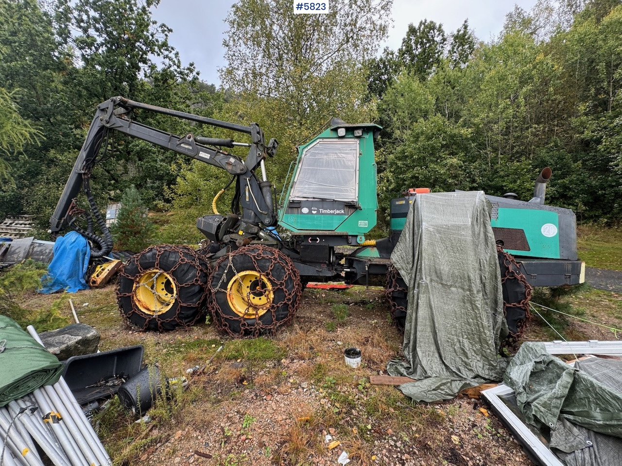 1994 Timberjack 1270 - 林业收割机:图2 1994 Timberjack 1270 - 林业收割机:图2