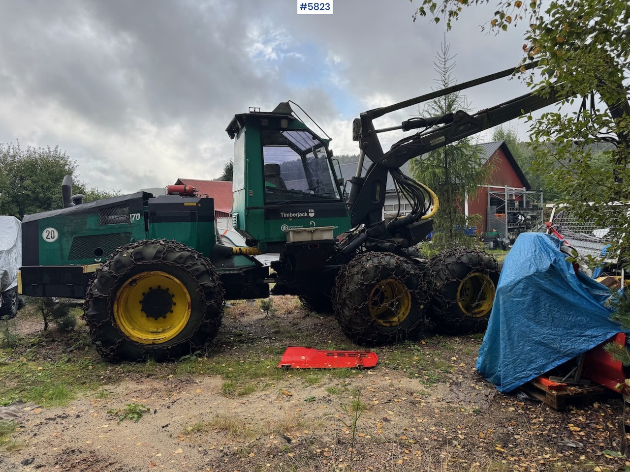 1994 Timberjack 1270 - 林业收割机:图1 1994 Timberjack 1270 - 林业收割机:图1