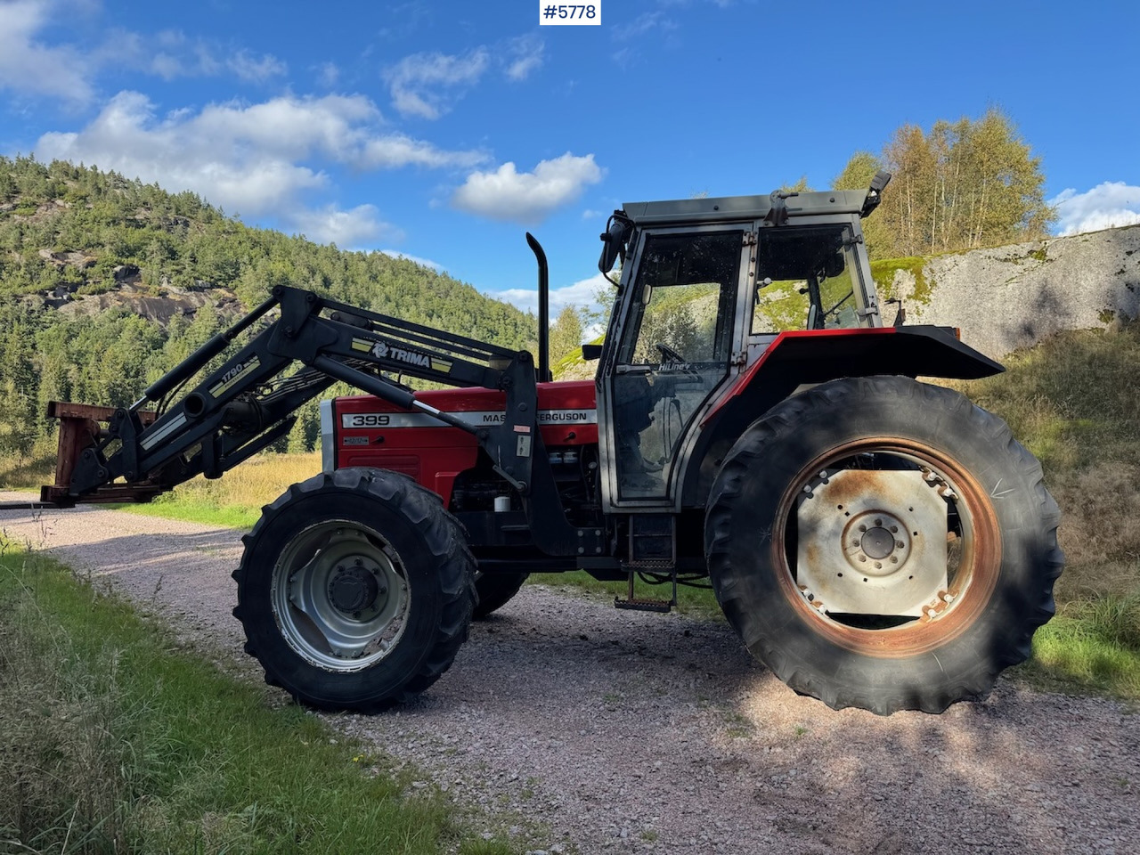 1995 Massey Ferguson 399 w/ front loader. - 拖拉机:图5 1995 Massey Ferguson 399 w/ front loader. - 拖拉机:图5
