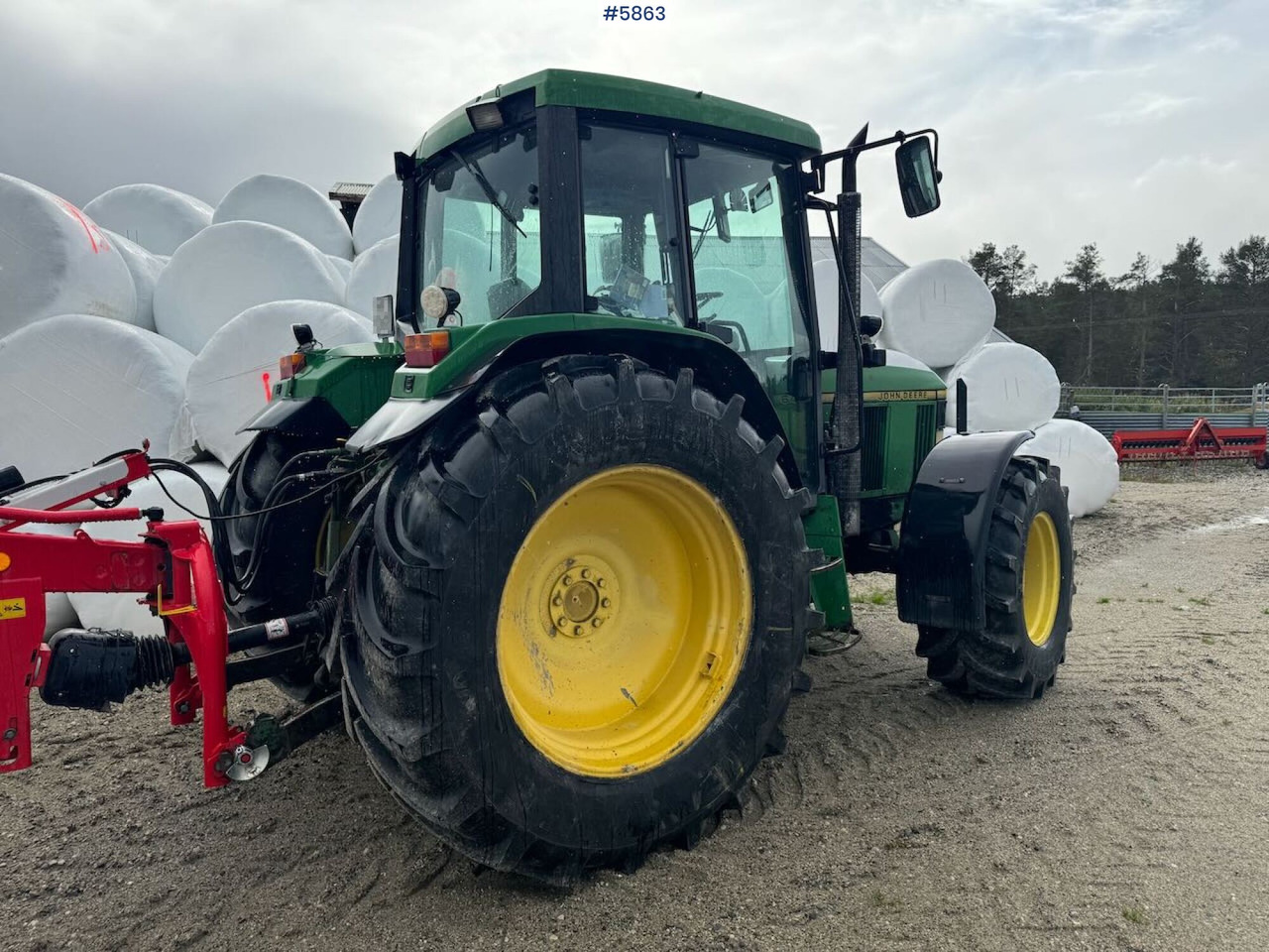 1996 John Deere 6400 4x4 w/ front loader. - 拖拉机:图3 1996 John Deere 6400 4x4 w/ front loader. - 拖拉机:图3