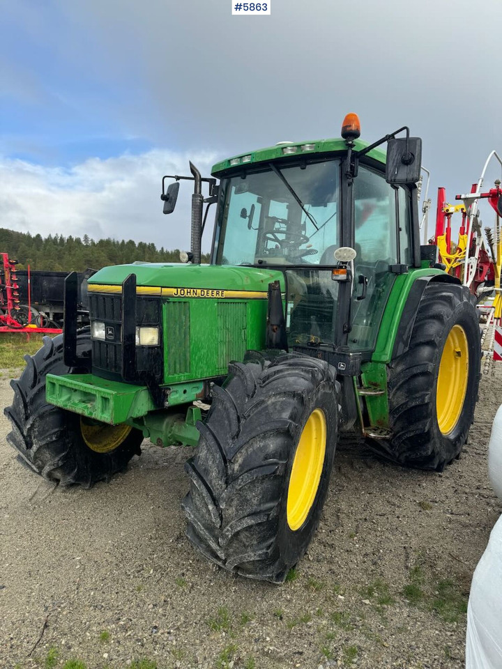 1996 John Deere 6400 4x4 w/ front loader. - 拖拉机:图5 1996 John Deere 6400 4x4 w/ front loader. - 拖拉机:图5