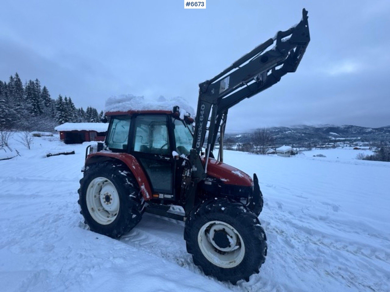 1996 New Holland L75 with front loader and 3rd function - 拖拉机:图3 1996 New Holland L75 with front loader and 3rd function - 拖拉机:图3