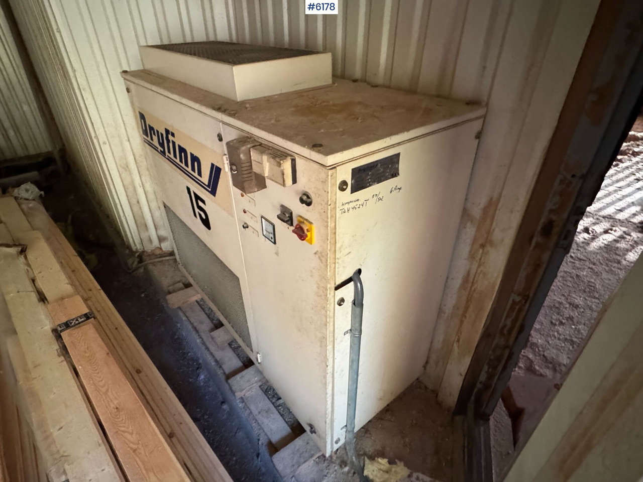 工业气候控制设备 1997 Dryfinn 15 drying unit with circulation fans and trolley：图17