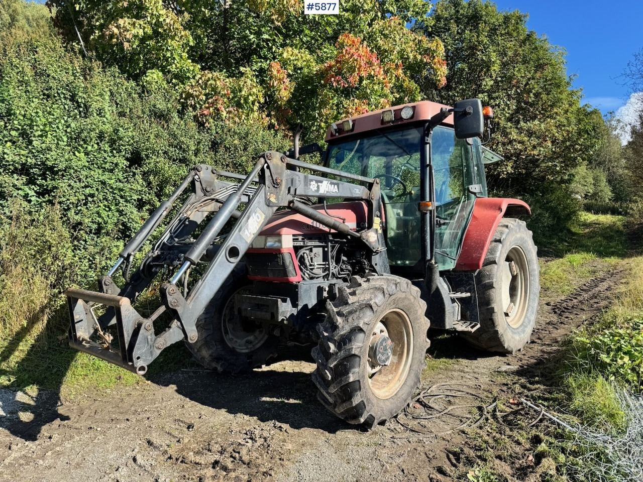 1999 Case CX100 w/ Front Loader. - 拖拉机:图1 1999 Case CX100 w/ Front Loader. - 拖拉机:图1