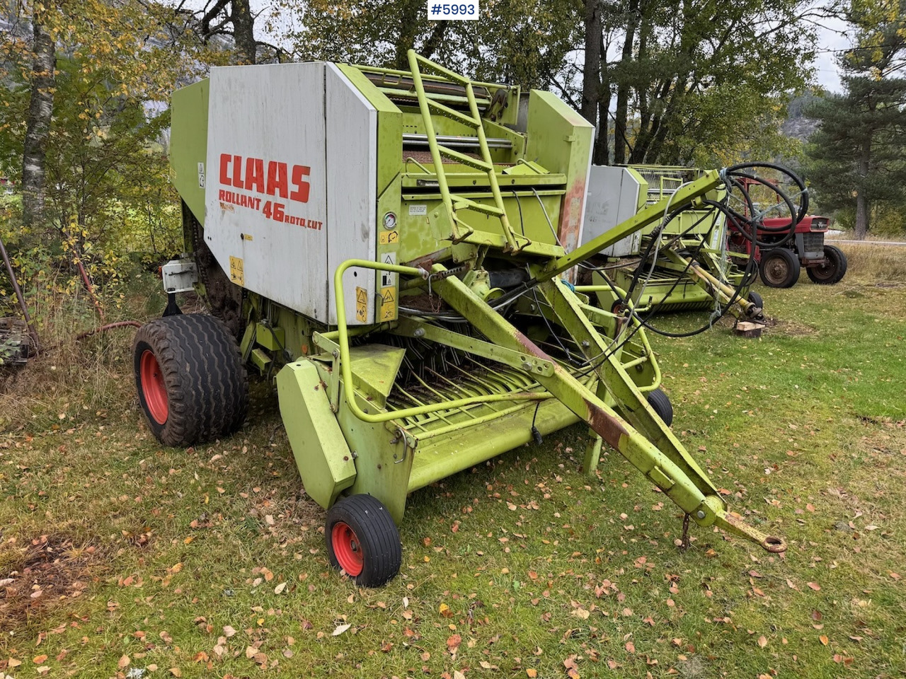 1999 Claas Rollant 46 Rotocut and a dividing baler. - 干草和饲料设备:图3 1999 Claas Rollant 46 Rotocut and a dividing baler. - 干草和饲料设备:图3