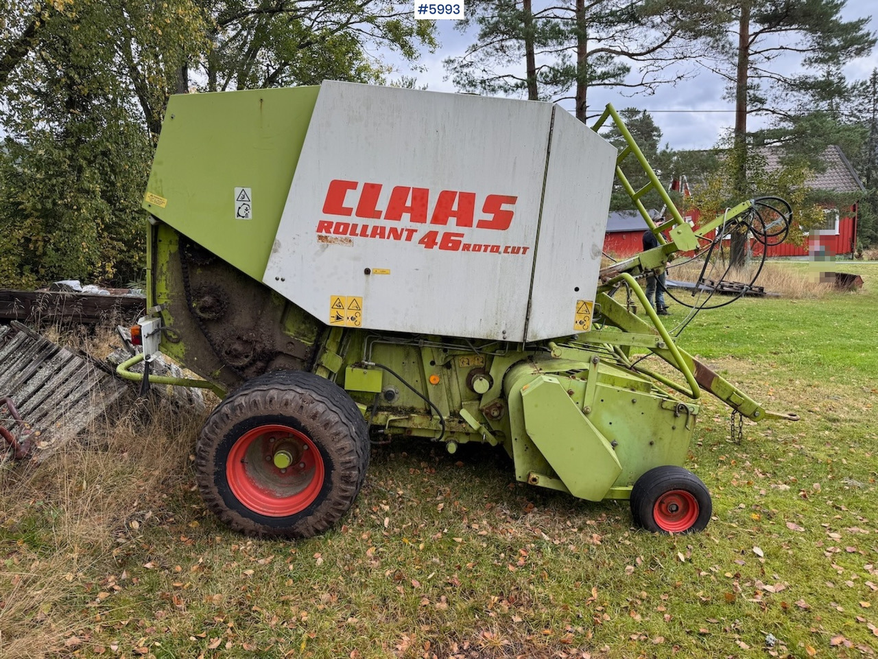 1999 Claas Rollant 46 Rotocut and a dividing baler. - 干草和饲料设备:图4 1999 Claas Rollant 46 Rotocut and a dividing baler. - 干草和饲料设备:图4