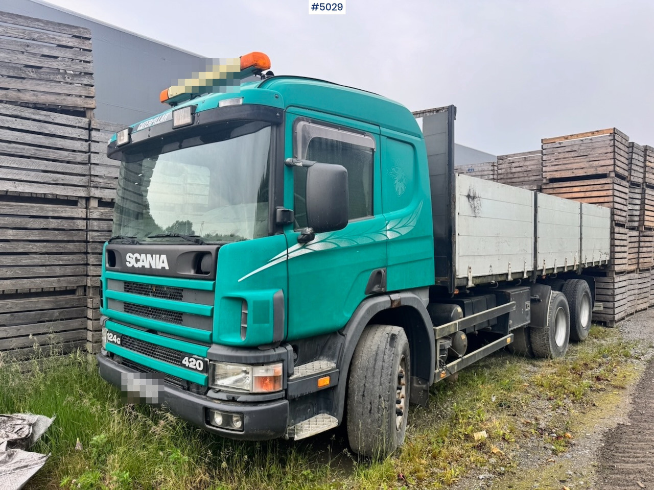 2000 Scania P124 6x2 Tipper truck - 翻斗车:图1 2000 Scania P124 6x2 Tipper truck - 翻斗车:图1
