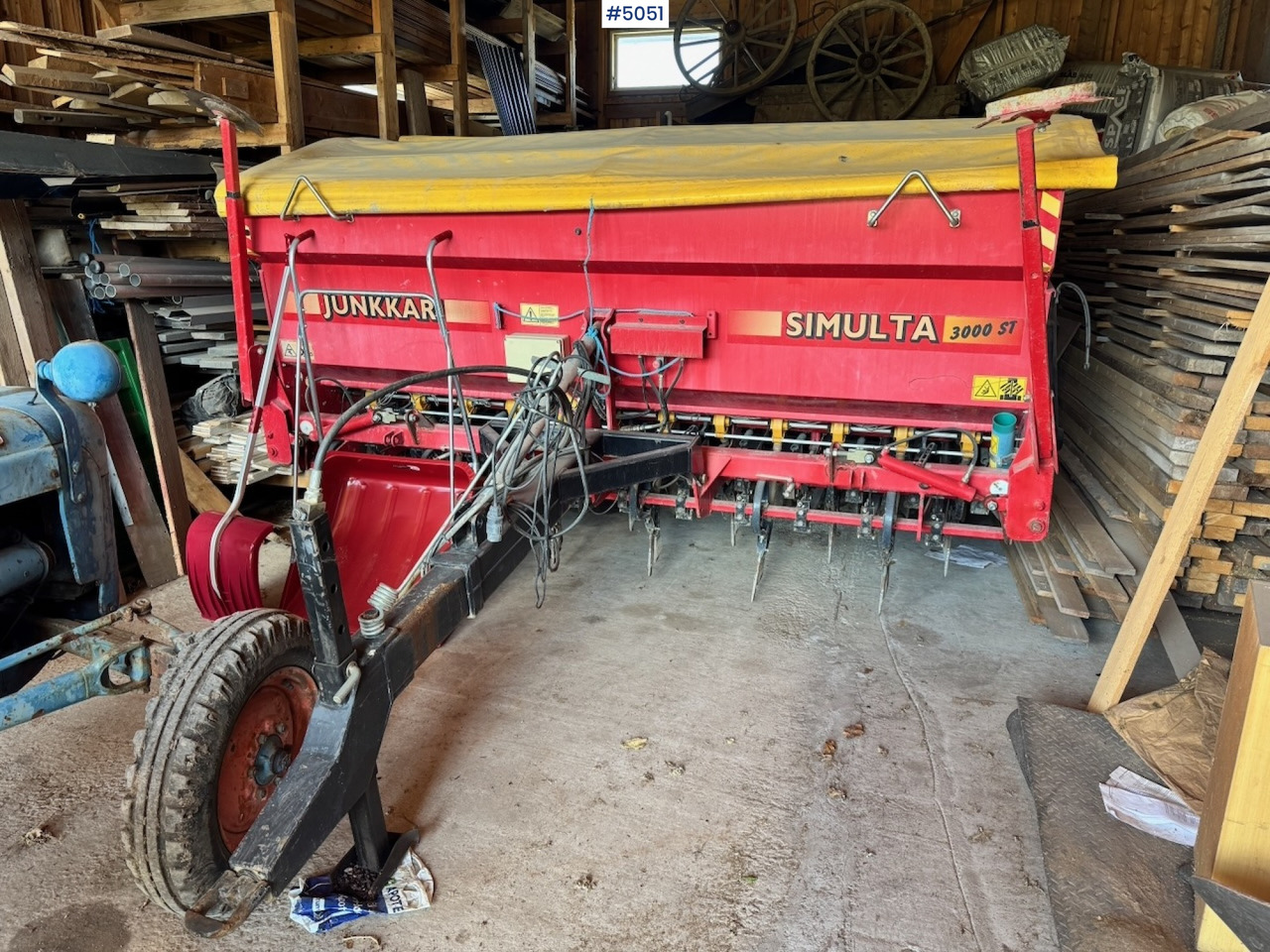 2001 Junkkari Simulta 3000S Sowing machine. - 精准播种机:图1 2001 Junkkari Simulta 3000S Sowing machine. - 精准播种机:图1
