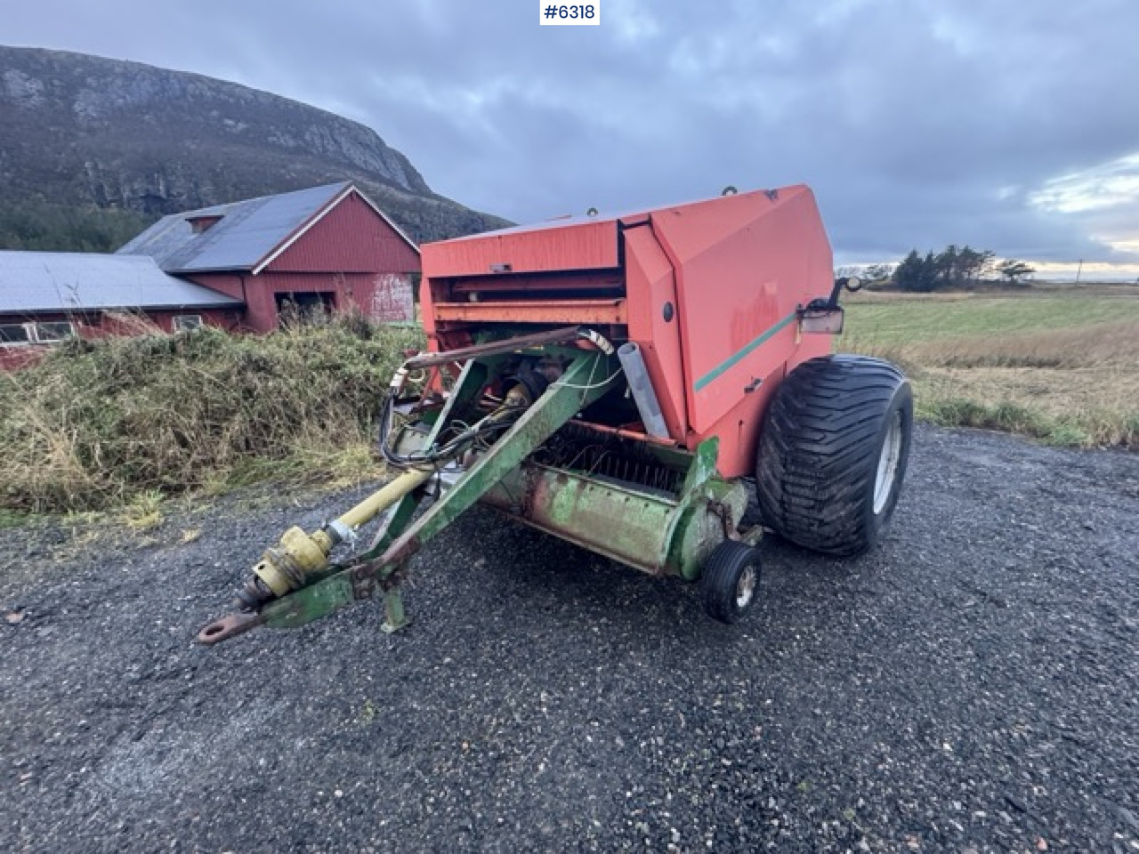 2001 Orkel GP1250 round baler - 干草和饲料设备:图2 2001 Orkel GP1250 round baler - 干草和饲料设备:图2