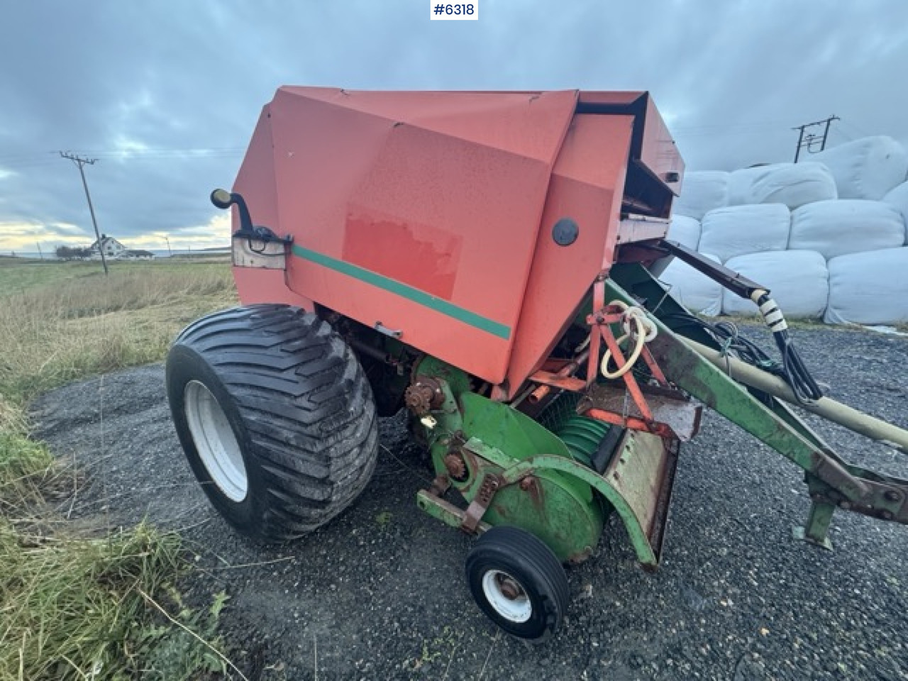 2001 Orkel GP1250 round baler - 干草和饲料设备:图5 2001 Orkel GP1250 round baler - 干草和饲料设备:图5