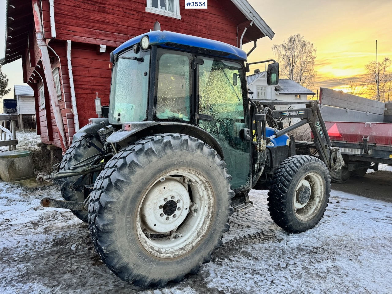 2003 New Holland TN75D 4x4 w/ Front Loader. 4000 hours! - 拖拉机:图5 2003 New Holland TN75D 4x4 w/ Front Loader. 4000 hours! - 拖拉机:图5