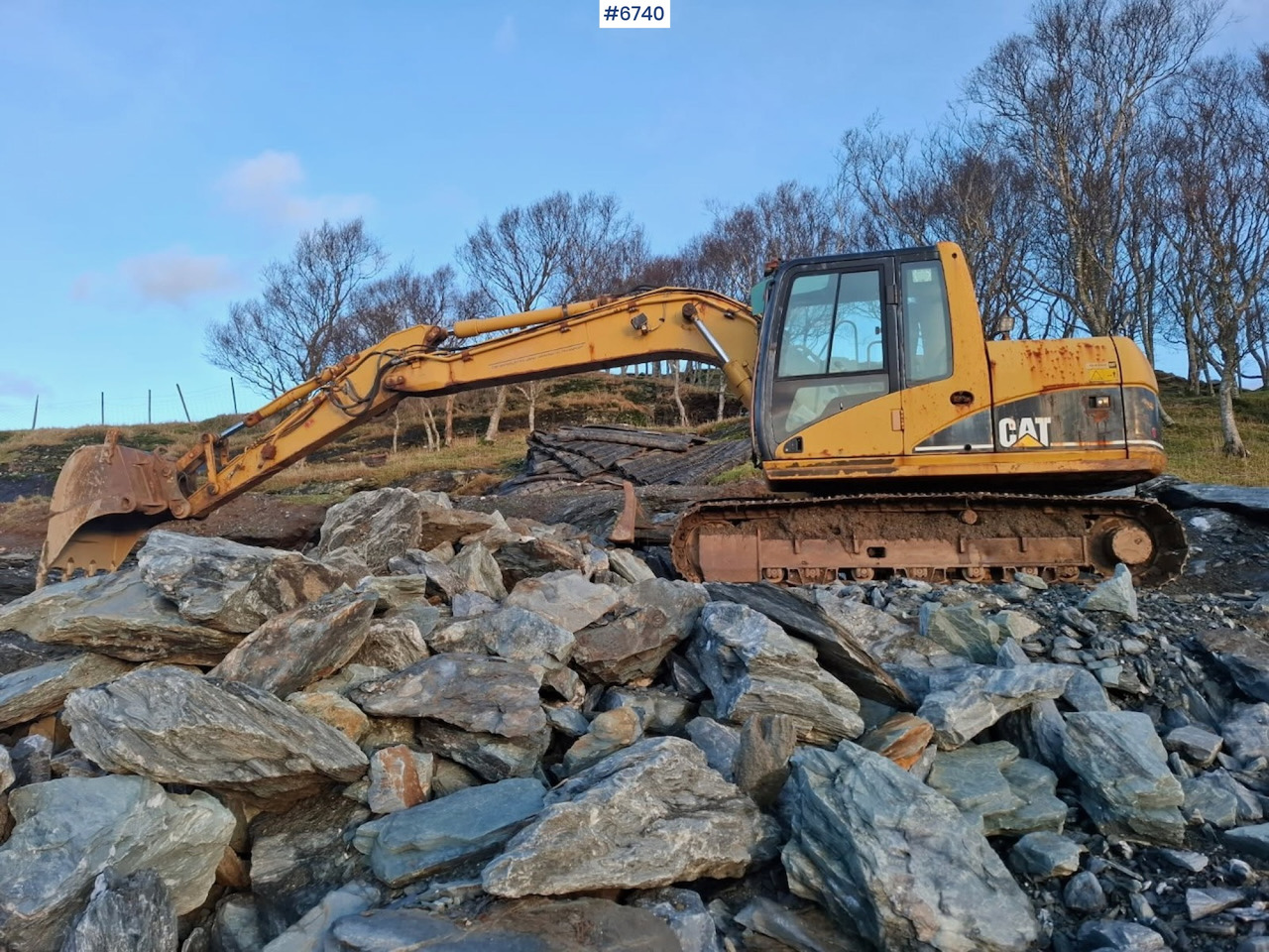 2004 Cat 312C L w/ digger bucket. - 履带式挖掘机:图1 2004 Cat 312C L w/ digger bucket. - 履带式挖掘机:图1