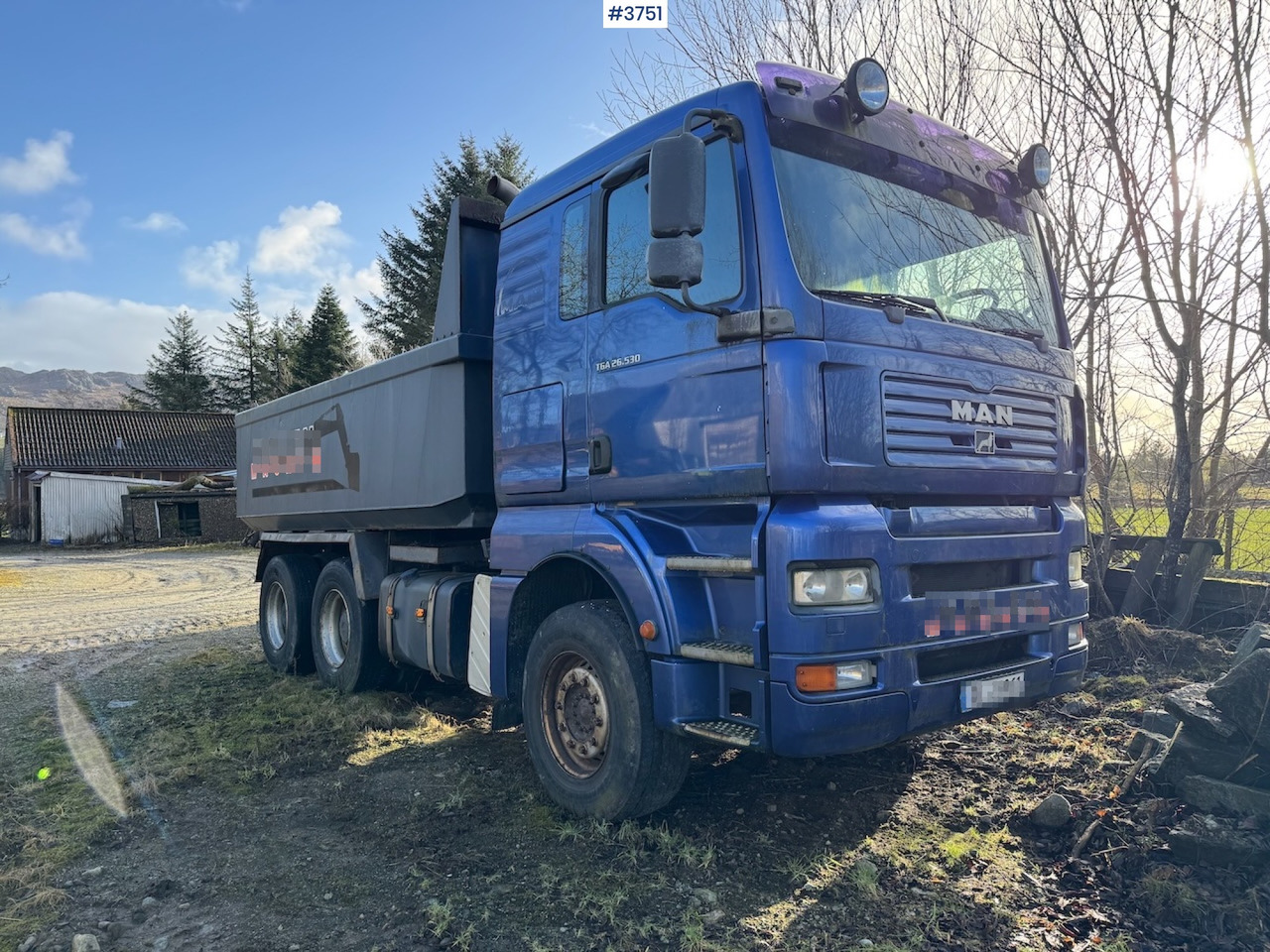 2005 MAN TGA 26.530 6x4 Tipper truck - 翻斗车:图2 2005 MAN TGA 26.530 6x4 Tipper truck - 翻斗车:图2