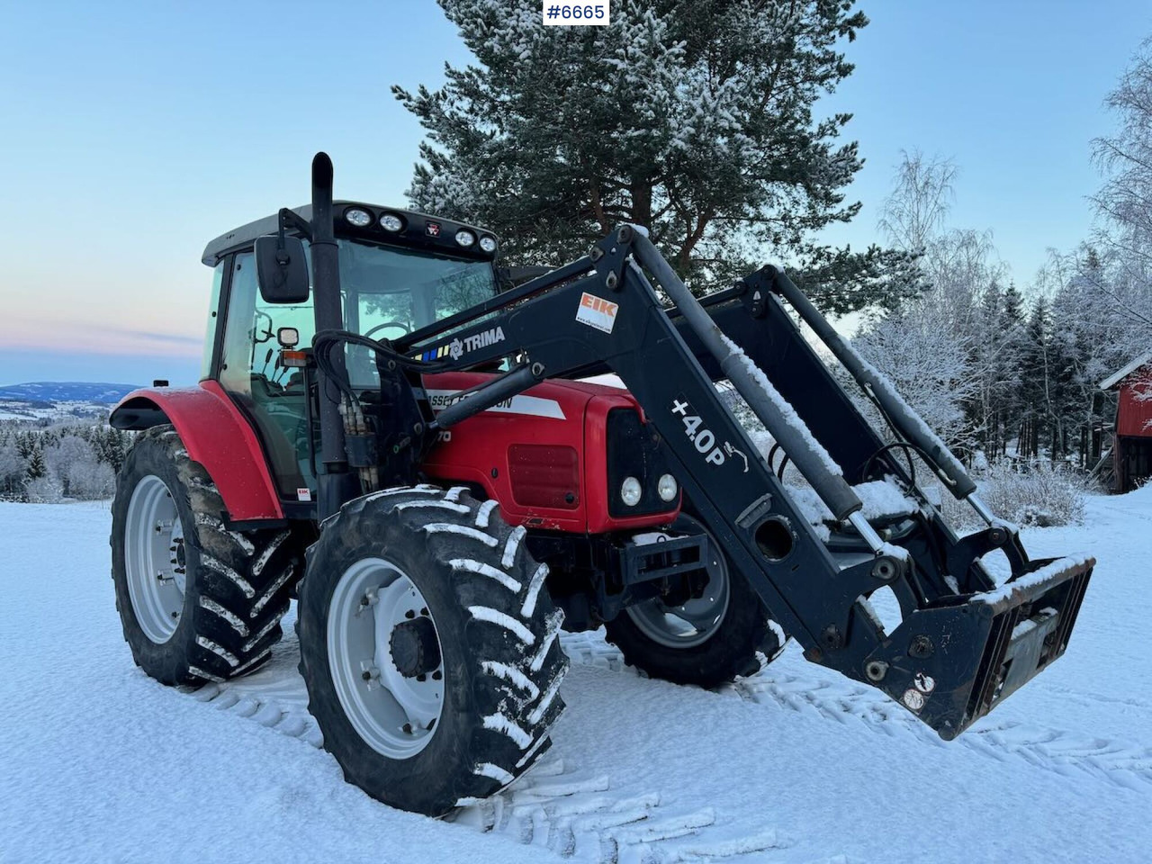 2006 Massey Ferguson 6470 Dyna6 4x4 w/front loader - 拖拉机:图1 2006 Massey Ferguson 6470 Dyna6 4x4 w/front loader - 拖拉机:图1