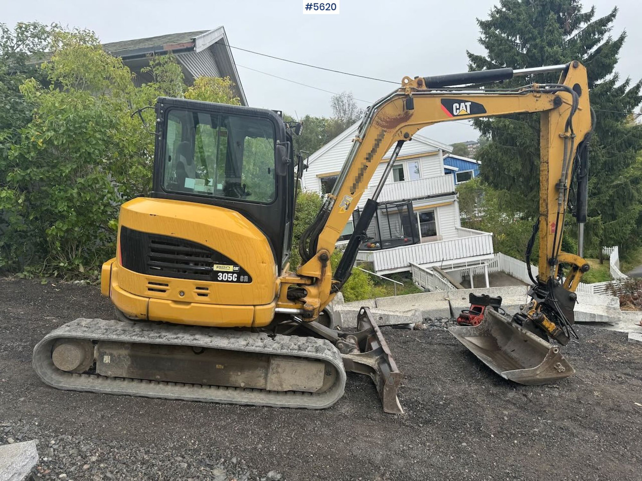 2008 CAT 305C CR Tracked Excavator with Tilt and 2 Buckets - 挖掘机:图4 2008 CAT 305C CR Tracked Excavator with Tilt and 2 Buckets - 挖掘机:图4