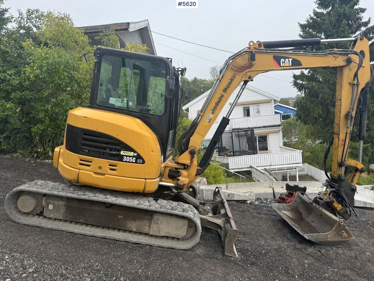 2008 CAT 305C CR Tracked Excavator with Tilt and 2 Buckets - 挖掘机:图3 2008 CAT 305C CR Tracked Excavator with Tilt and 2 Buckets - 挖掘机:图3