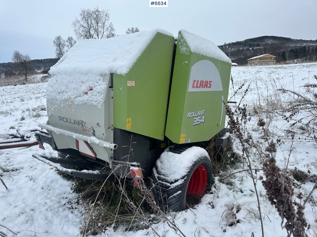2008 Claas Rollant 354 round baler. w/Low usage. REP.OBJECT. - 干草和饲料设备:图2 2008 Claas Rollant 354 round baler. w/Low usage. REP.OBJECT. - 干草和饲料设备:图2