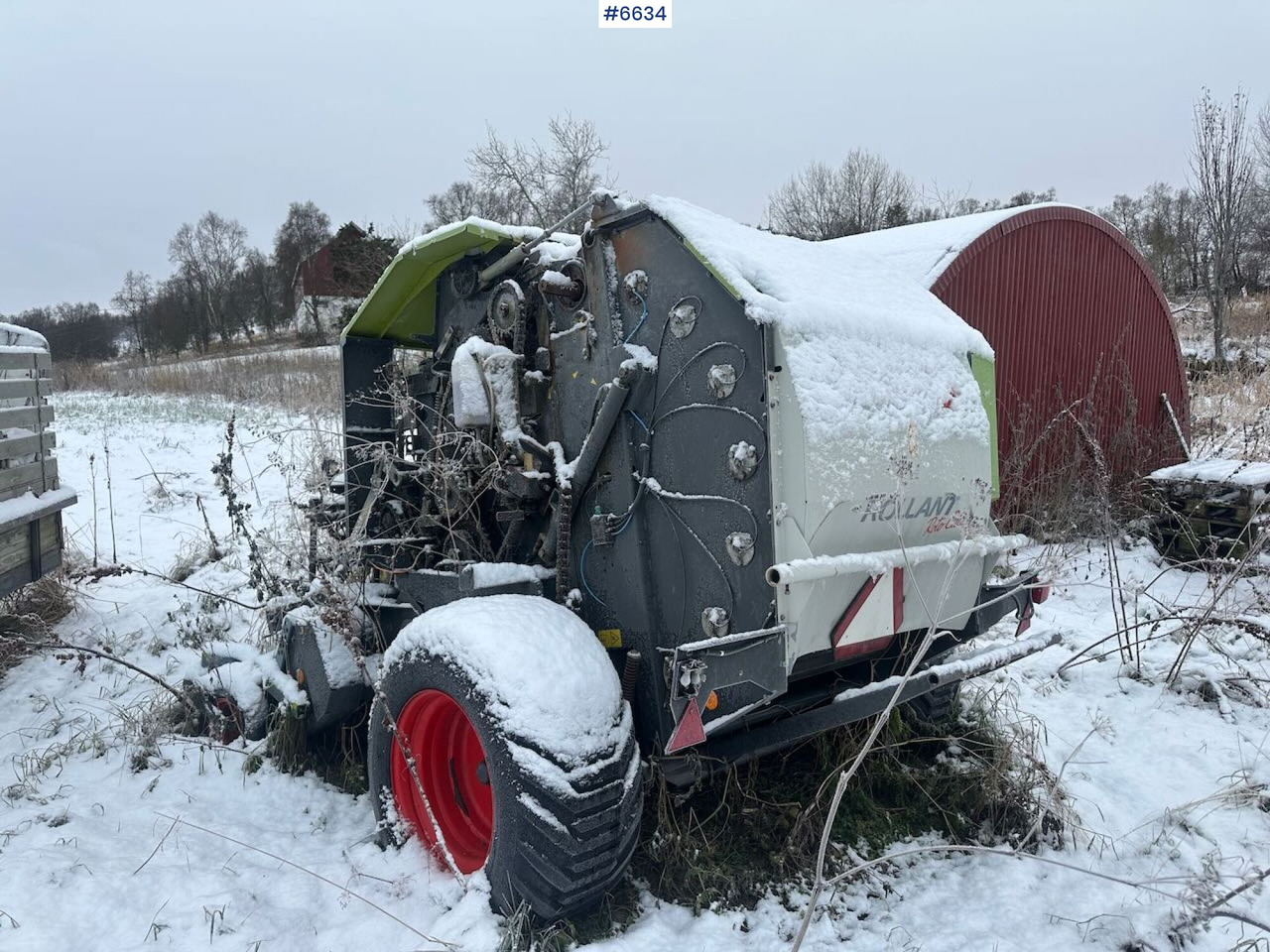 2008 Claas Rollant 354 round baler. w/Low usage. REP.OBJECT. - 干草和饲料设备:图4 2008 Claas Rollant 354 round baler. w/Low usage. REP.OBJECT. - 干草和饲料设备:图4
